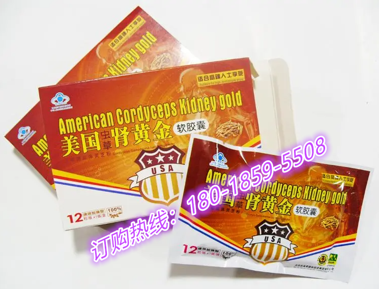 美国虫草肾黄金软胶囊正品价格——多少钱一盒(图1)
